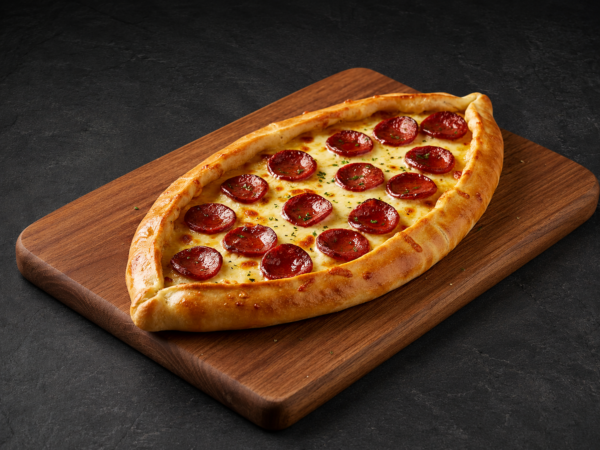 Sucuklu Kaşarlı Pide